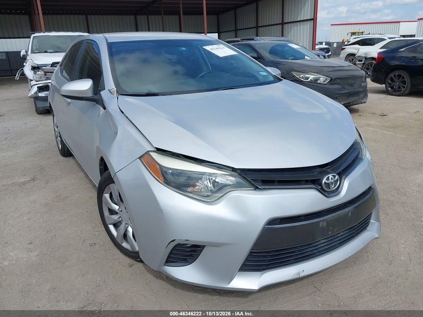 Vin: 5yfburhe3fp303693, lot: 46846486, toyota corolla le 20151