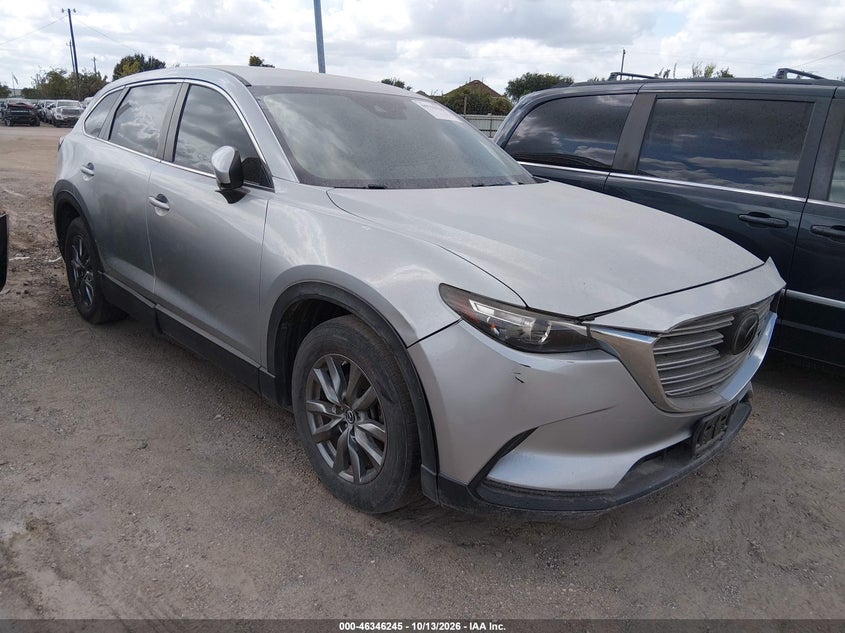 Vin: jm3tcaby3j0215605, lot: 46846511, mazda cx-9 sport 2018 img_1