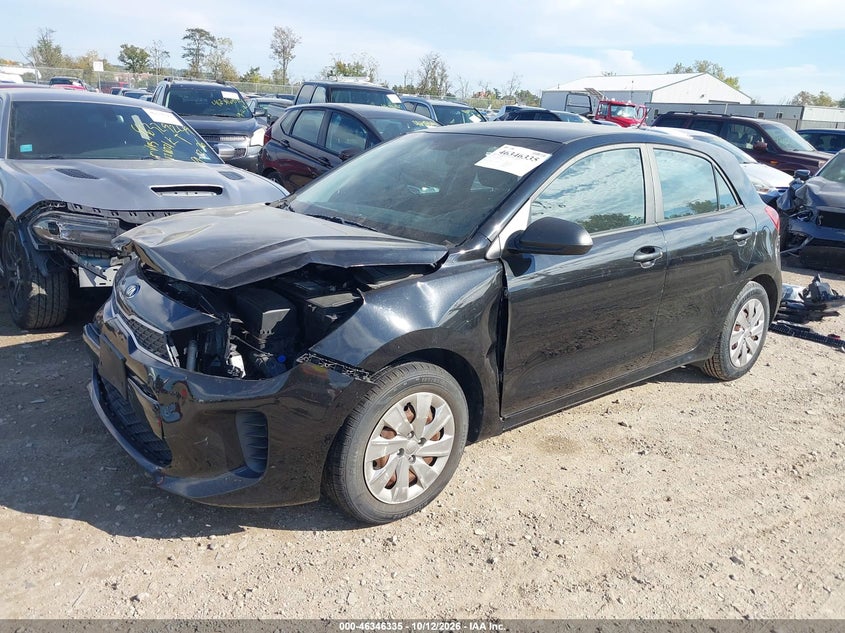 Vin: 3kpa25ab8je089921, lot: 46846601, kia rio lx 20182