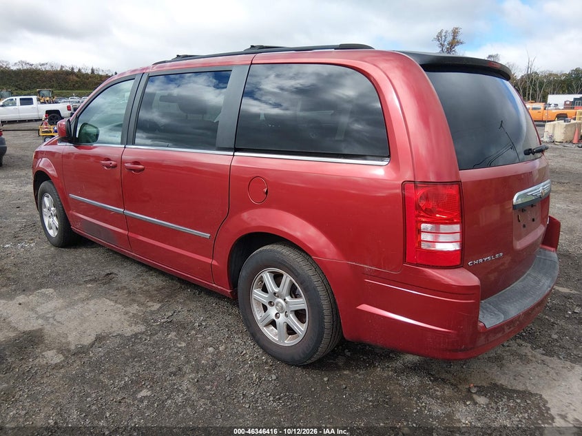 Vin: 2a4rr5d1xar142225, lot: 46846682, chrysler town & country touring 20103