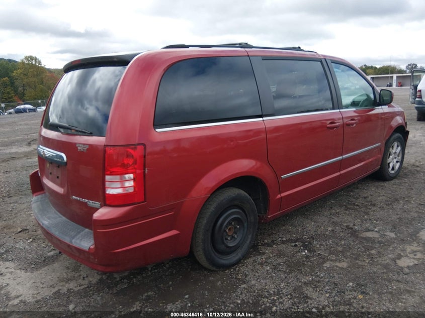 Vin: 2a4rr5d1xar142225, lot: 46846682, chrysler town & country touring 20104