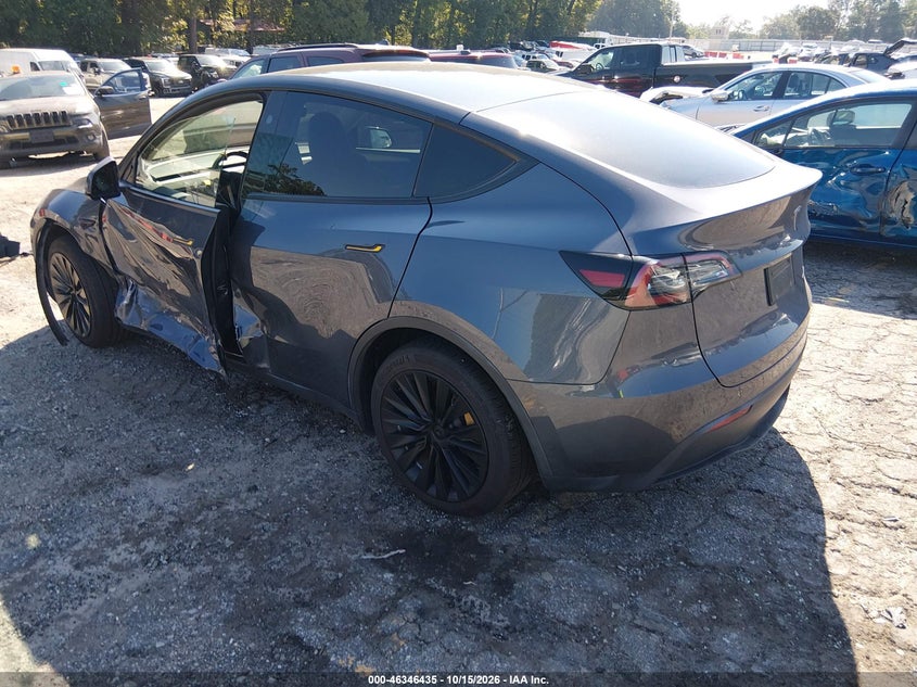 Vin: 7saygdee0pa165214, lot: 46846701, tesla model y awd/long range dual motor all-wheel drive 20233