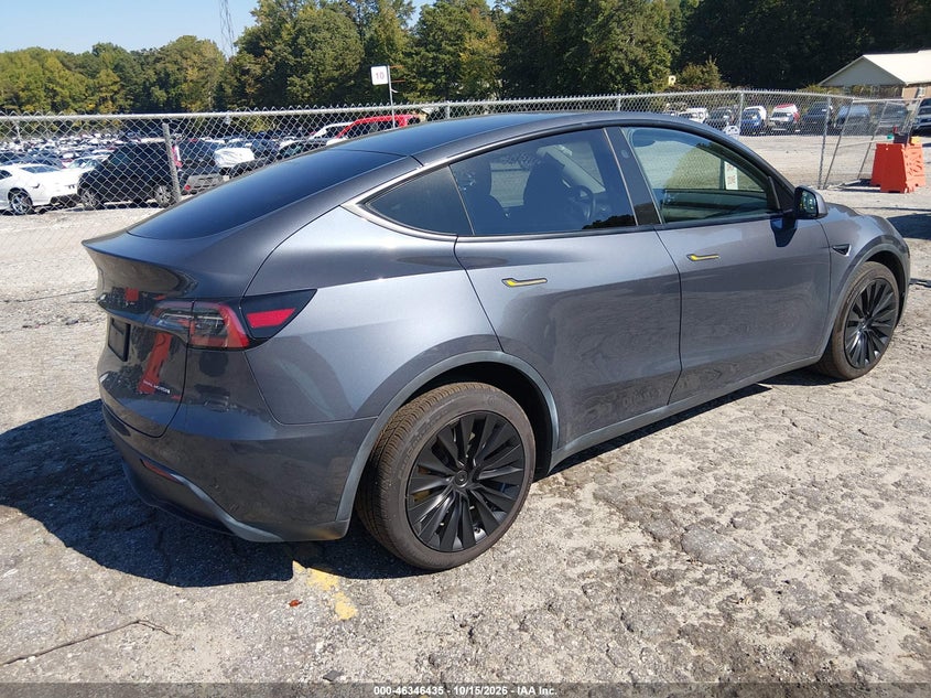 Vin: 7saygdee0pa165214, lot: 46846701, tesla model y awd/long range dual motor all-wheel drive 20234