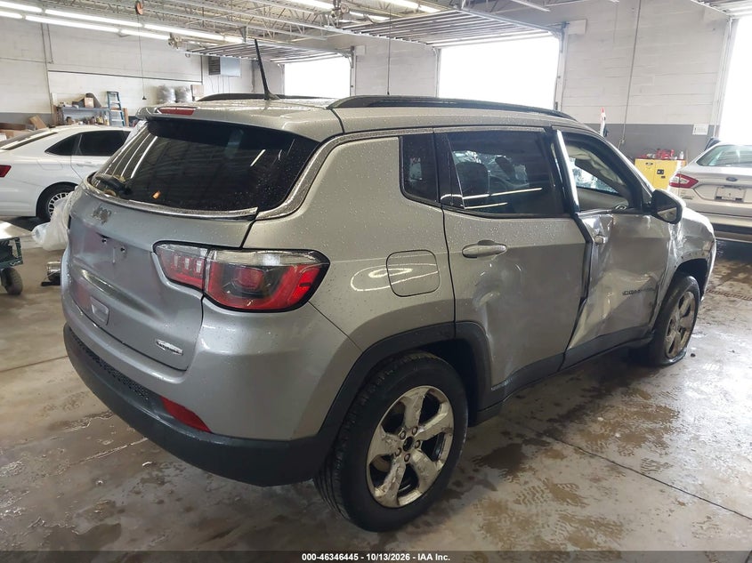 Vin: 3c4njdbb6jt177018, lot: 46846711, jeep compass latitude 4x4 20184