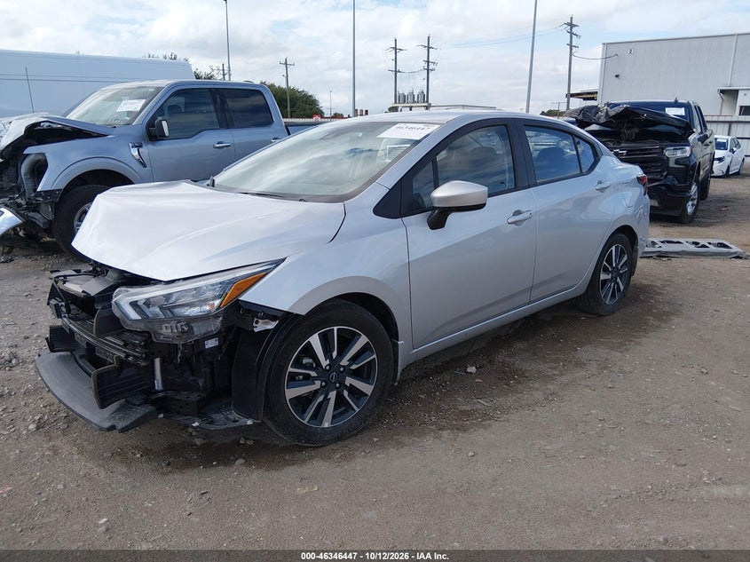 Vin: 3n1cn8ev3sl893999, lot: 46846713, nissan versa 1.6 sv 20252