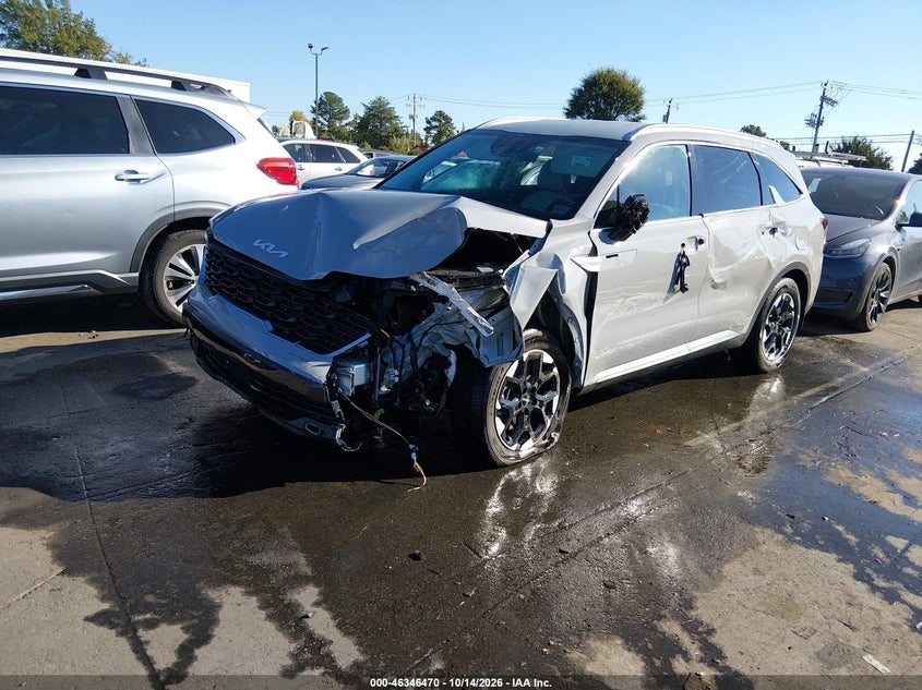 Vin: 5xyrl4jc5tg475298, lot: 46846736, kia sorento s 20262