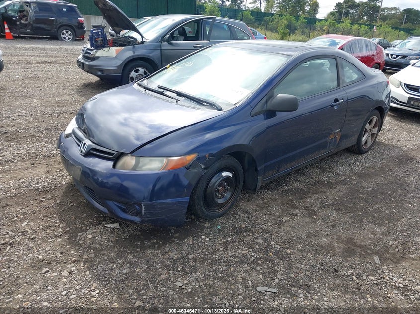 2008 Honda Civic Ex, Normal Wear & Tear, IAAI, VIN 2HGFG12818H581032 — photo 2
