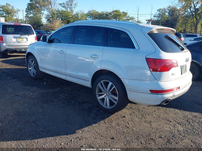 Vin: wa1lgafexdd000971, lot: 46846748, audi q7 3.0t premium 20133
