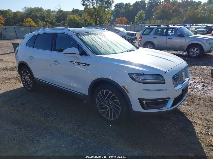 Vin: 2lmpj8kp6lbl23623, lot: 46846758, lincoln nautilus reserve 20201
