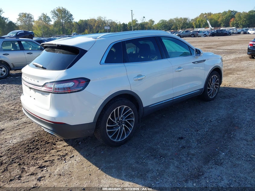 Vin: 2lmpj8kp6lbl23623, lot: 46846758, lincoln nautilus reserve 20204