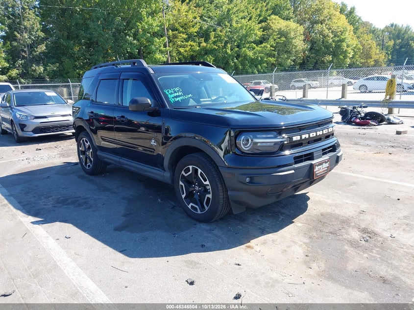 Vin: 3fmcr9c67prd32837, lot: 46846770, ford bronco sport outer banks 2023 img_1