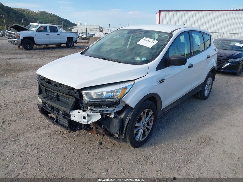 Vin: 1fmcu0f76hud86655, lot: 46846787, ford escape s 20172