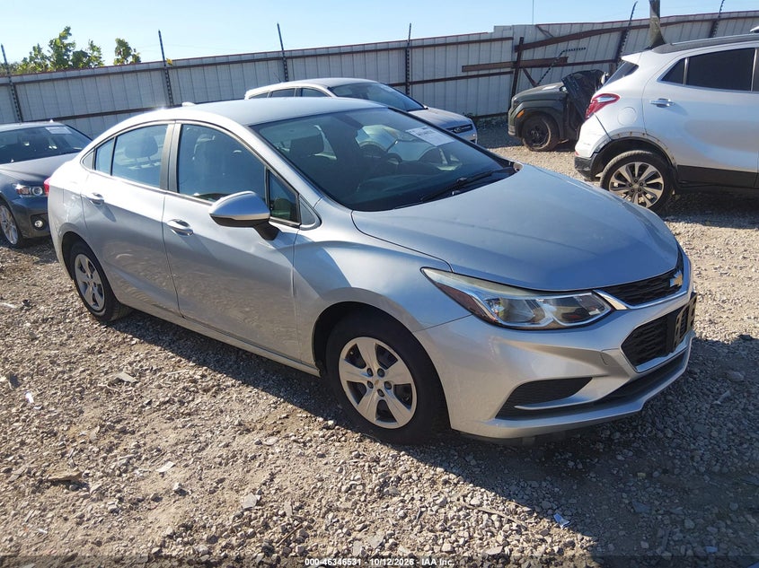 CHEVROLET CRUZE 2018, VIN 1G1BC5SMXJ7227579