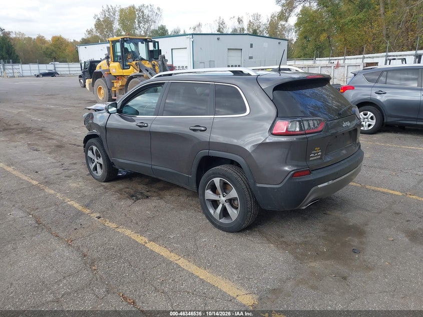 Vin: 1c4pjmdn7ld528723, lot: 46846802, jeep cherokee limited 4x4 20203