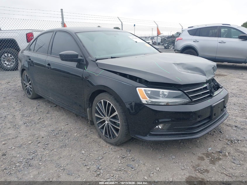 Vin: 3vwd17aj1gm259860, lot: 46846837, volkswagen jetta 1.8t sport 20161