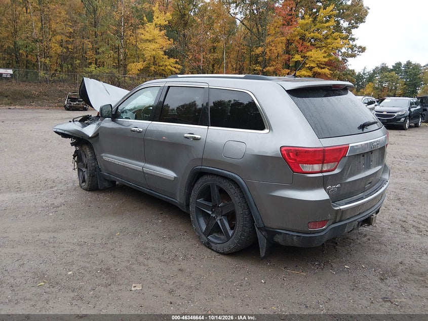 Vin: 1c4rjfcg1cc349039, lot: 46846910, jeep grand cherokee overland 20123