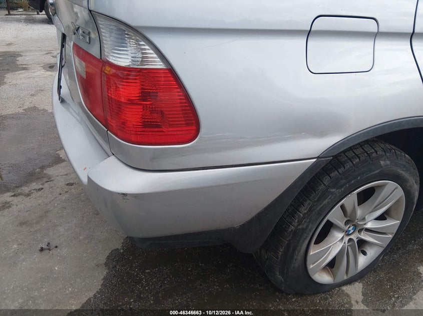 BMW X5 2005 VIN 5UXFB53505LV19272