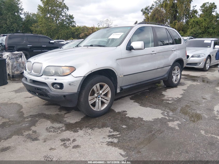 BMW X5 2005 VIN 5UXFB53505LV19272
