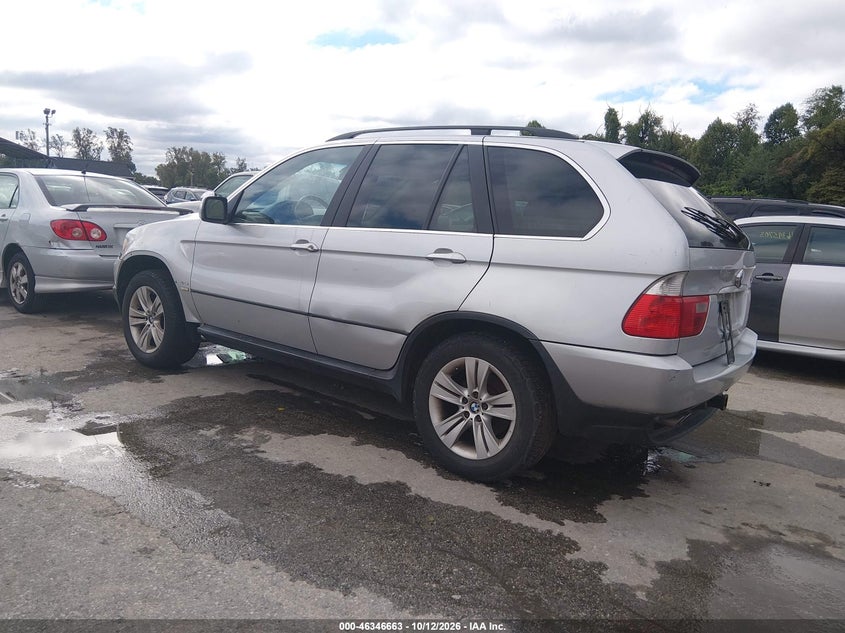 BMW X5 2005 VIN 5UXFB53505LV19272