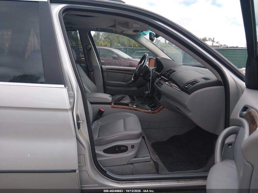 BMW X5 2005 VIN 5UXFB53505LV19272