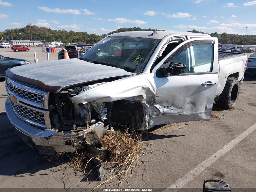 Vin: 3gcpcsec2eg294198, lot: 46846937, chevrolet silverado 1500 1lz 20142