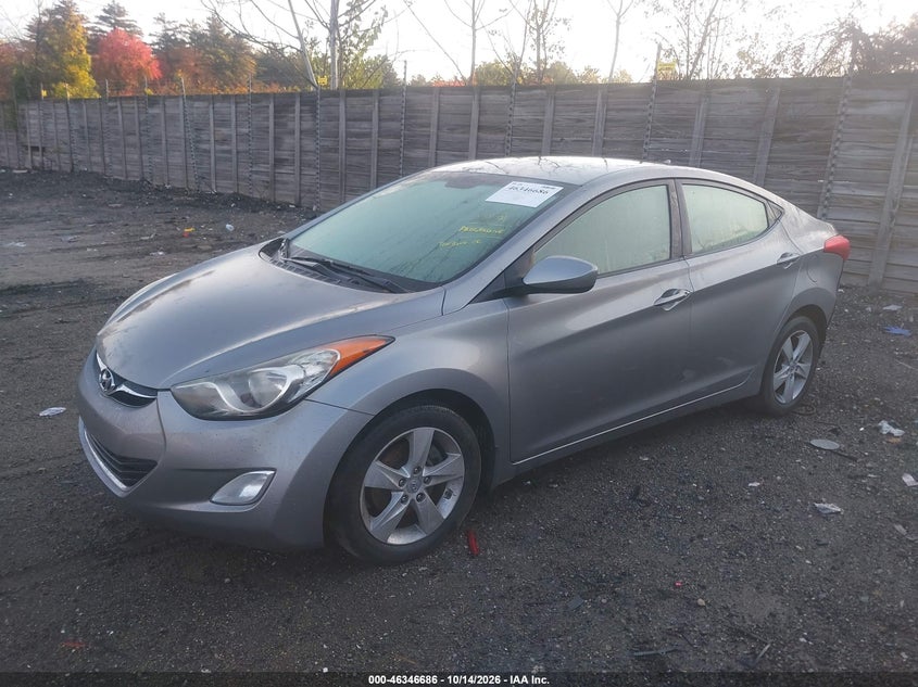 Vin: kmhdh4ae4cu423247, lot: 46846952, hyundai elantra gls (ulsan plant) 20122