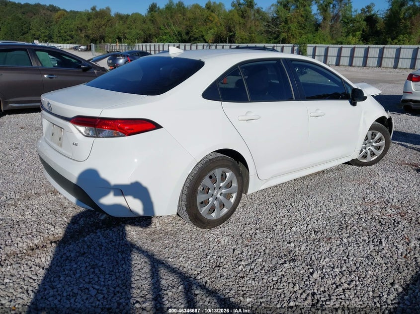 Vin: jtdepmae5n3006885, lot: 46846953, toyota corolla le 20224