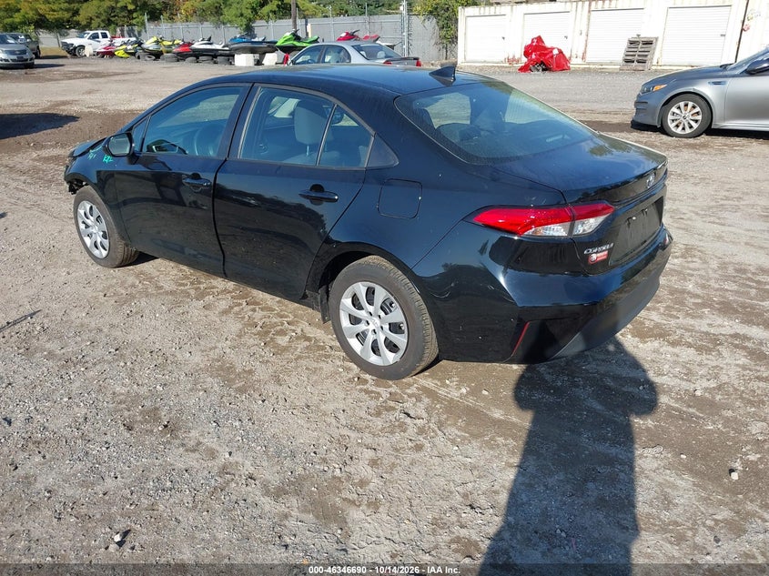 Vin: 5yfb4mde0sp347251, lot: 46846956, toyota corolla le 20253