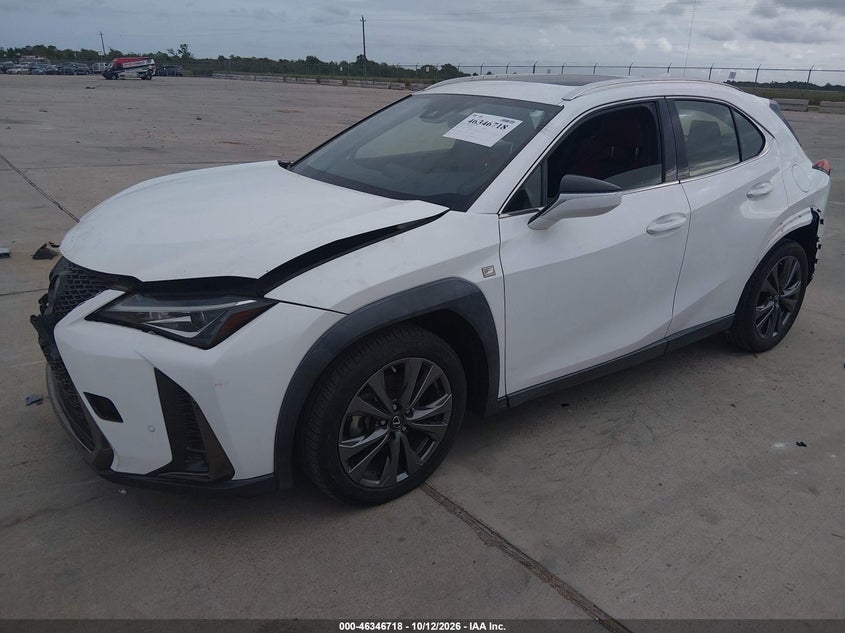 LEXUS UX 200 2019 VIN JTHY3JBH5K2000438