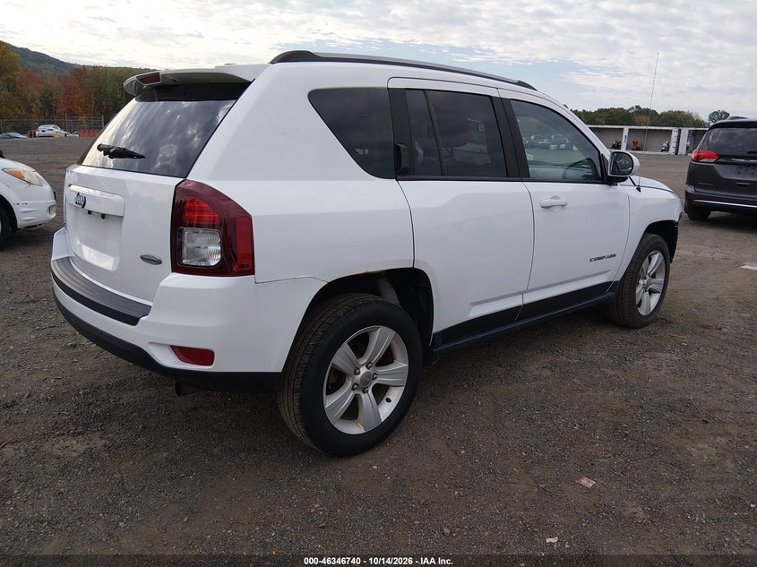 Vin: 1c4njdeb9gd635953, lot: 46847006, jeep compass latitude 20164