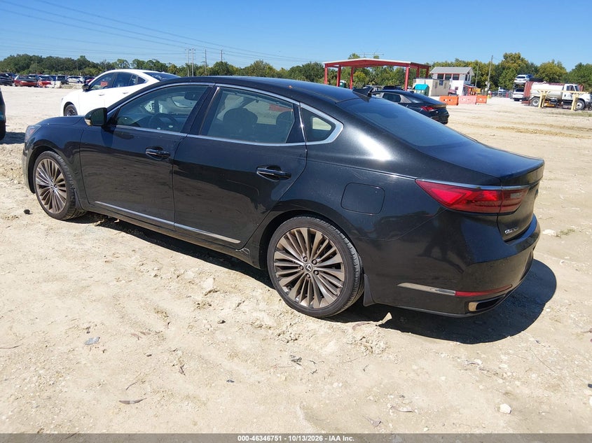 Vin: knalc4j10h5070290, lot: 46847017, kia cadenza limited 20173
