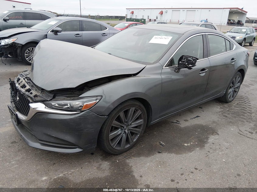 Vin: jm1gl1vm3j1326779, lot: 46847033, mazda mazda6 touring 20182