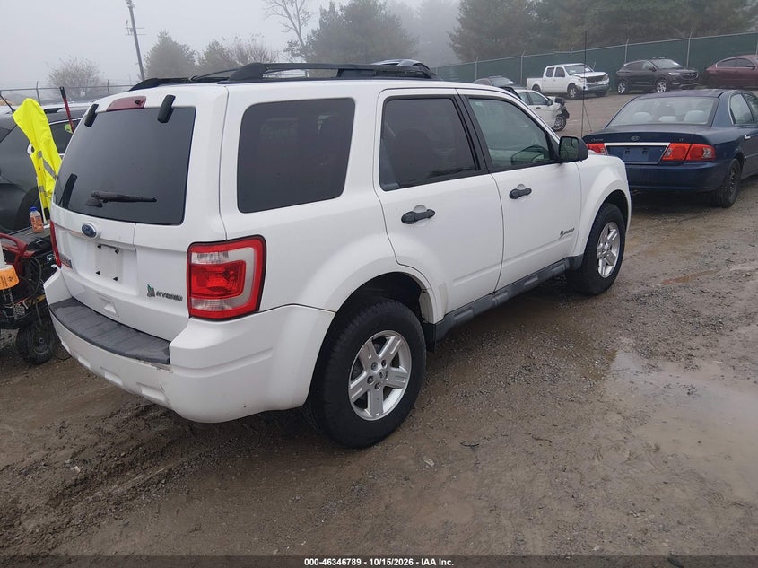 Vin: 1fmcu4k3xbkc32592, lot: 46847055, ford escape hybrid 20114
