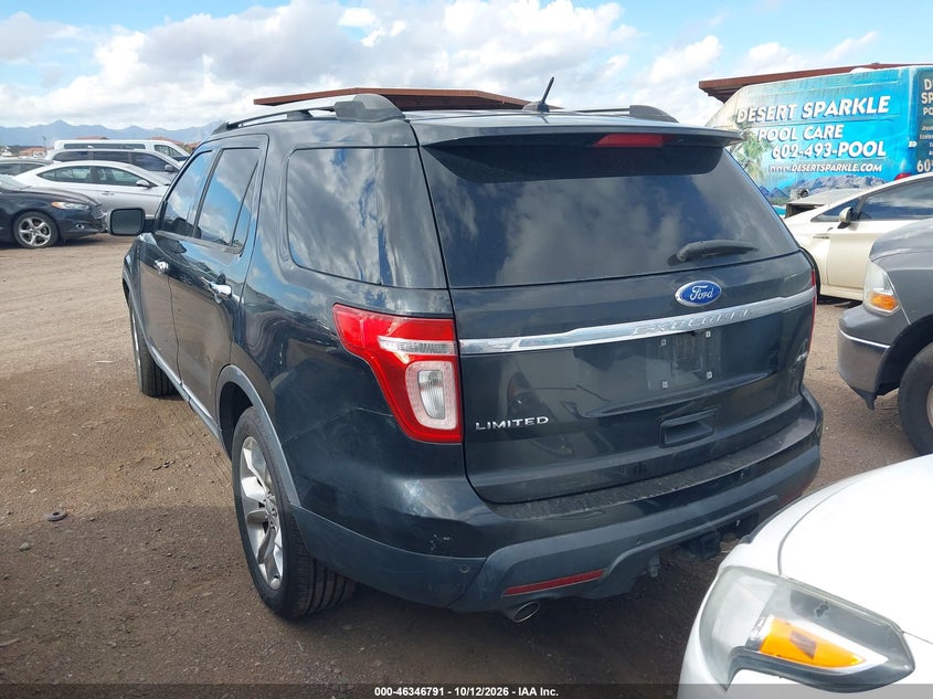 Vin: 1fmhk8f82bga32723, lot: 46847057, ford explorer limited 20113