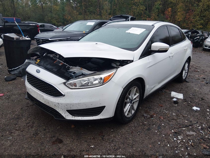 Vin: 1fadp3f28hl265692, lot: 46847064, ford focus se 20172