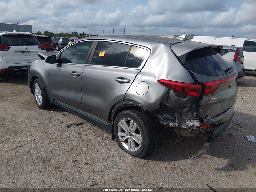 Vin: kndpm3ac6j7470183, lot: 46847065, kia sportage lx 20183