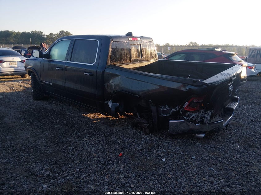 Vin: 1c6srfkt0kn669701, lot: 46847074, ram 1500 longhorn  4x4 5'7 box 20193