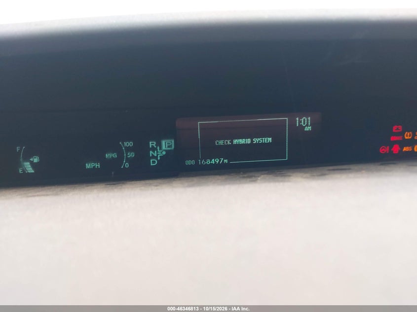 TOYOTA PRIUS 2010 VIN JTDKN3DU9A0108241
