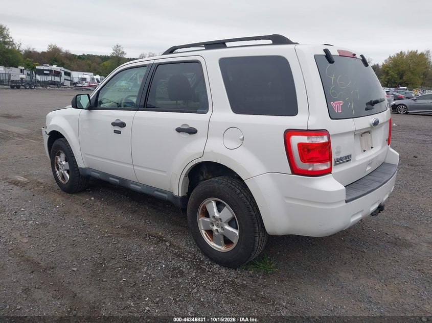 Vin: 1fmcu9dgxbkb19738, lot: 46847097, ford escape xlt 20113