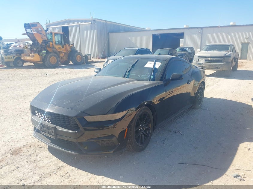 Vin: 1fa6p8th2s5121629, lot: 46847099, ford mustang ecoboost fastback 20252