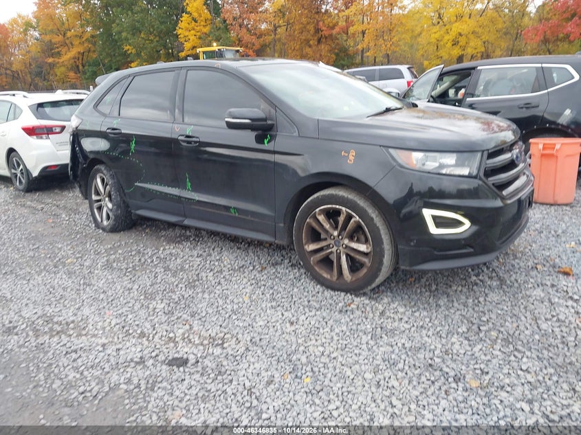 Vin: 2fmtk4ap7fbb19077, lot: 46847101, ford edge sport 2015 img_1