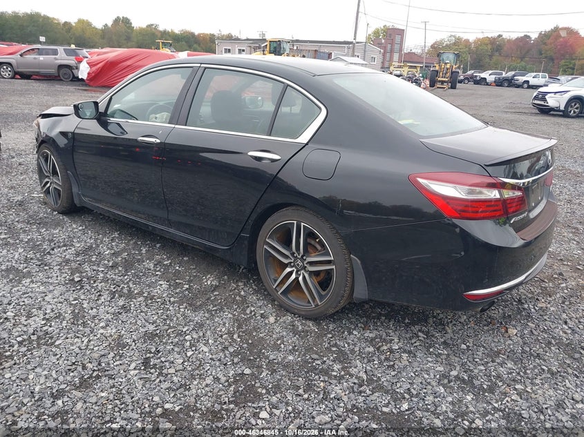 Vin: 1hgcr2f61ha240563, lot: 46847111, honda accord sport 20173