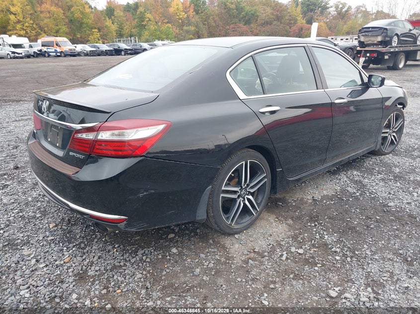 Vin: 1hgcr2f61ha240563, lot: 46847111, honda accord sport 20174