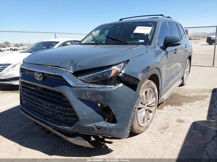 Vin: 5tdaaab55ss081013, lot: 46847149, toyota grand highlander platinum 20252