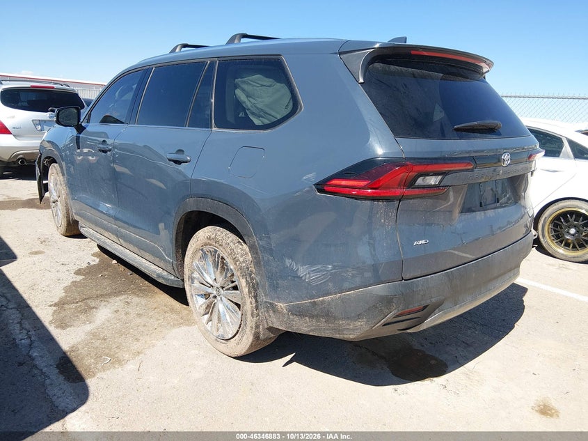 Vin: 5tdaaab55ss081013, lot: 46847149, toyota grand highlander platinum 20253