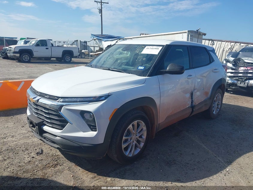 Vin: kl79mmsl8tb002062, lot: 46847174, chevrolet trailblazer fwd ls 20262