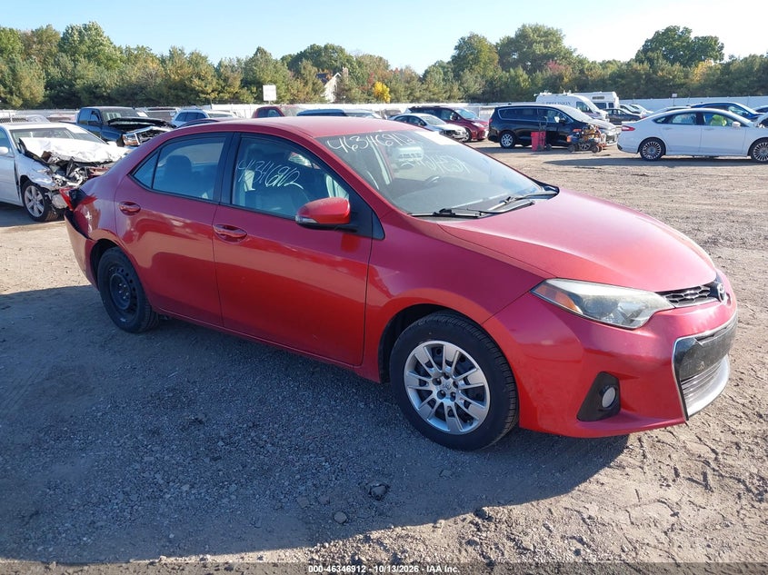 Vin: 5yfburhe7ep138567, lot: 46847178, toyota corolla s 20141