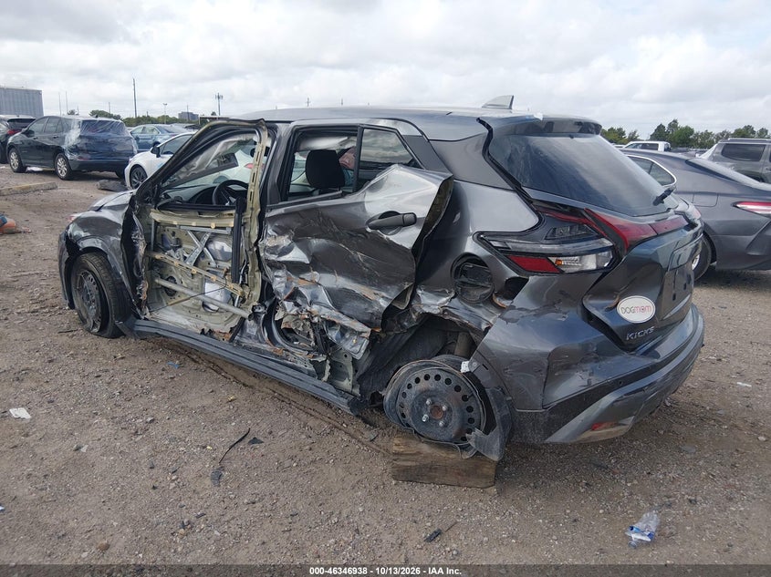 Vin: 3n1cp5bv9nl494435, lot: 46847204, nissan kicks s xtronic cvt 20223