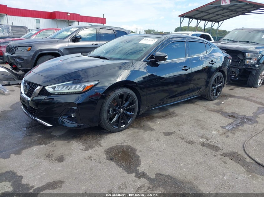 2019 Nissan Maxima 3.5 Sr, Левый бок, IAAI, VIN 1N4AA6AV0KC378535 — фото 2