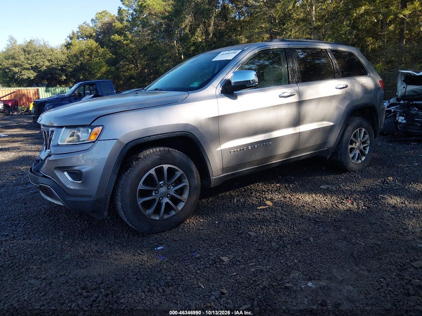 Vin: 1c4rjfbg3fc166263, lot: 46847256, jeep grand cherokee limited 20152